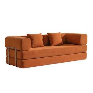 <span class=keywords><strong>Canapé</strong></span> compressé léger et peu encombrant pour salon, avec revêtement en <span class=keywords><strong>tissu</strong></span> amovible en mousse haute résilience, directement de l'usine - Product Image 2