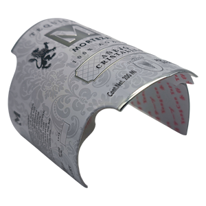 Custom 3D Embossed Aluminum Bottle <strong>Label</strong> - Self-Adhesive Metal Sticker for Liquor, Wine, Tequila, Whiskey Packaging - Product Image 5