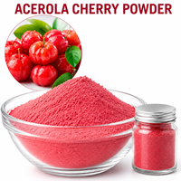 Complément alimentaire Longbio, extrait de cerise d'acérola en poudre, vitamine C, extraits de cerise d'acérola en poudre