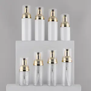 Schuimfles 30Ml 50Ml 80Ml 100Ml Huisdier Cosmetische Zeepdispenser Roségouden Witte Schuimpompfles