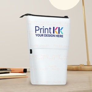 กล่องดินสอแบบตั้งได้ทำจากผ้าอ๊อกซ์ฟอร์ดและหนังเคสผ้าใบน่ารักใช้ในโรงเรียนออกแบบได้ตามต้องการ - Product Image 5