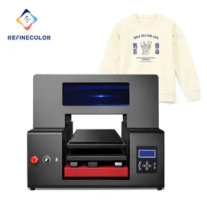 저렴한 가격 RF-4060 고속 디지털 T 셔츠 프린터 12 색 인쇄 기계