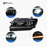 Feux avant AKD Car Styling pour VW Tiguan, projecteur LED, lentille de projecteur, 2017-2021, feux avant, DRL, signal, accessoire automobile