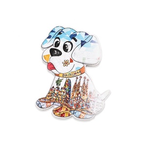 Impresión personalizada 3D resina <span class=keywords><strong>turismo</strong></span> regalo <span class=keywords><strong>Barcelona</strong></span> imán España recuerdos nevera imán para el hogar cocina Decoración - Product Image 3