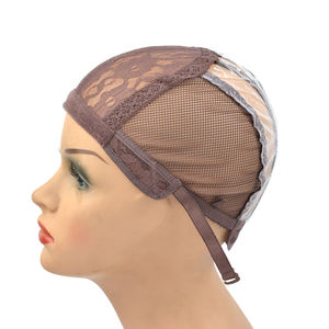 Fabrik-Großhandel Klebstofffreie Perückenkappe für Belüftete Netz-Kuppelkappe mit Kunststoff für Kommerzielle Haarperücken - Product Image 6