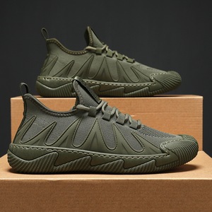 Chaussures pour hommes Leisure Octopus à semelle souple et lacets, nouvelles baskets respirantes en maille pour l'été, style urbain - Product Image 1