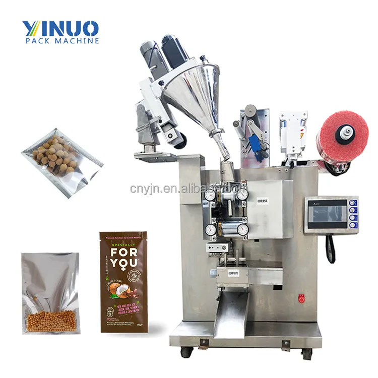 Fully Automatic Multi functional Vertical Rice Grain Nut Popcorn Potato Chips Packing Machine