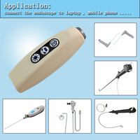 Carte adaptateur USB pour endoscope à fonction bouton se connecte à un ordinateur portable ou mobile pour les capteurs d'image et de caméra