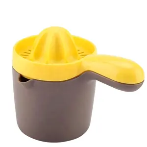 OJ-2339 BPA Free Hướng Dẫn Sử Dụng Lớn Citrus Lime Máy Ép Trái Cây Ép Nhựa Lemon Squeezer