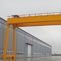 Grue portique à double poutre robuste et personnalisable pour entrepôt extérieur d'acier et de profilés