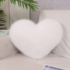 Taie d'oreiller en fausse fourrure de renard personnalisée, forme nuage, lavable, style nordique, pour chambre, canapé, salon - Product Image 2