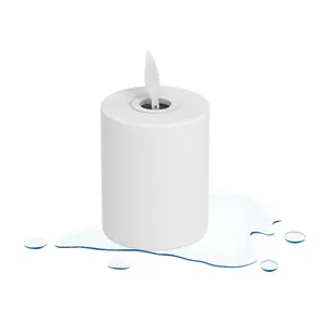 10 unids/set LED electrónico parpadeo vela luz inducción carga escritorio vela lámpara de mesa ambiente vacaciones Luz