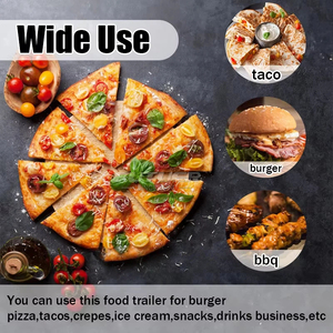 Camionnette de cuisine mobile sur mesure, remorque de restauration rapide, <span class=keywords><strong>camion</strong></span> de tacos mobile, remorque de concession, <span class=keywords><strong>camion</strong></span> de barbecue, personnalisable - Product Image 6