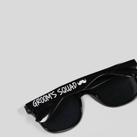 Hstyle enterrement de vie de garçon décorations marié marié escouade noir lunettes de soleil pour enterrement de vie de garçon faveurs accessoires de mariage pour hommes