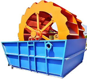 Mesin cuci pasir roda ember kecil XSD2600 20-50 ton kapasitas Per jam digunakan dengan mesin pembuat pasir