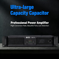 Amplificateur de puissance de classe TD à 2 canaux KD-15, 2*1500W 8ohm, pont 4800W, amplificateur professionnel pour scène, PA, DJ