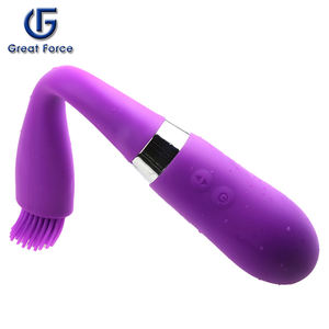 Premium Erotik Vibrator Spielzeug Erwachsene Sextoy Frauen Weibliche Masturbation Stick Pinsel Vibrator Lesben Sexspielzeug - Product Image 5