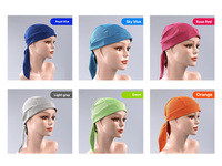 Bonnet en polyester anti-transpiration, bonnet de pirate, bandana, foulard pour les sports de plein air unisexe