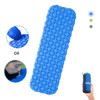 Matelas gonflable EVA de qualité supérieure, épaisseur 5,5 cm, imperméable, pour le camping en plein air, avec pompe à pied, pour la randonnée et les pique-niques