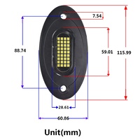 Kingshowstar Phares LED blancs 36 LED IP68 étanches 36W 12V de haute qualité pour VTT, camions et véhicules tout-terrain – Meilleures ventes