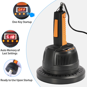 Machine de scellage par <span class=keywords><strong>induction</strong></span> en aluminium pour bouchons de bouteilles portables pour petites entreprises, pour diamètre de bouchon de 20 à 130 mm - Product Image 1