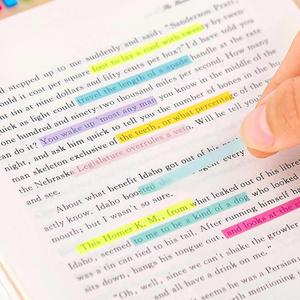 360 Etiquetas Adhesivas para Índice, Notas Adhesivas Transparentes para Índice, Escribibles y Reposicionables, Marcadores de Páginas Largos - Product Image 4