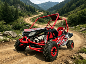 Voiture électrique tout-terrain robuste 35 km/h avec amortisseur hydraulique pour utilisation hors route sur terrains non publics - Product Image 5