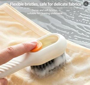 Multi-use High Quality Soft Bristled Shoe Brush Automatic Liquid Adding Shoe Brush Household Cleaning Tool - Product Image 2