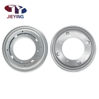 JIEYING Plateau pivotant rond en zinc blanc de 8 pouces, base pivotante pour meubles, pour Lazy Susan, armoire de rangement