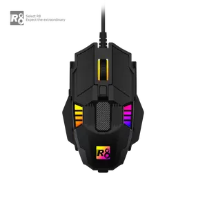 High quality wired gaming mouse game dpi rgb gaming pro mouse for computer gaming