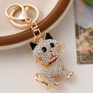 Fashion Cat <b>Keychain</b> Wallet Bag Crystal Diamond <b>Keychain</b> Rhinestone Cat <b>Keychain</b> - Product Image 5