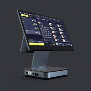 Systèmes POS Android 11, écran tactile double 15,6 pouces, boîtier en aluminium fin, terminal de caisse tout-en-un - Product Image 2