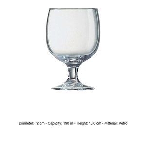 Copa de Vino Templada Amelia 19 cl Apilable Arcoroc H 10.6 cm Ø 7.2 cm - Product Image 3