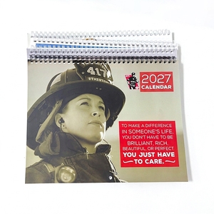 Calendario de Pared 2027 en Inglés y Español, Impresión de Calendarios Personalizados, Formato Grande A2 A3 A4, Impresión Offset 4c, Planificador - Product Image 1