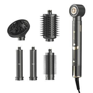 6 in 1 Hair Styler Haartrockner Bürsten Locken wickler <span class=keywords><strong>Frizz</strong></span>-Free Fast Drying Curling Glätten Volumizing Multi Styler - Product Image 1