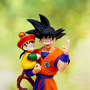 30cm DBZ Goku Action Figure Cartoon padre e figlio infanzia figlio Gohan PVC Figure Toy Anime ornamenti artigianali - Product Image 5
