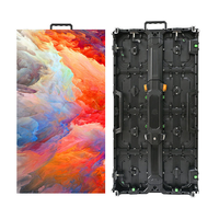 Écran LED de location intérieur/extérieur couleur pleine résolution 500x1000mm, murs vidéo en aluminium moulé sous pression