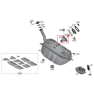A1724700590 A2214701190 A221470119005 Filtro Carburante per <span class=keywords><strong>Mercedes</strong></span>-Benz AMG G65 G63 SL63 G500 SLC200 SLK200 SL400 2005-2019 |   Nuovo - Product Image 5
