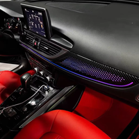 Éclairage d'ambiance OEM 64 couleurs pour Audi A6 C7 S6 RS6 2012-2018 – Accessoires de voiture pour la décoration intérieure et l'amélioration
