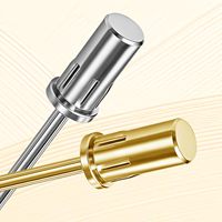 Mandrin de ponçage 3/32 pouces, accessoire pour outil de manucure, mandrins pour petites bandes de ponçage