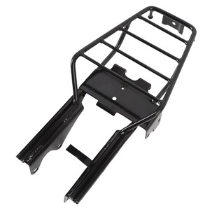 Support de bagages arrière en fer chromé pour moto, support de chargement arrière de remplacement pour Monkey Z50 Z50J <span class=keywords><strong>Skyteam</strong></span> Z50A, noir - Product Image 5