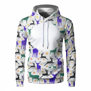 Sweats à capuche par sublimation pour femmes à séchage rapide anti-rétrécissement meilleur design tendance sweats à capuche par sublimation avec taille personnalisée - Product Image 1