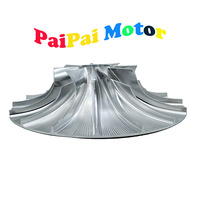 Roda Supercharger Aluminium Billet 137mm untuk Jet Ski Seadoo GTX 260 RXT 255 Mesin Perahu Wake