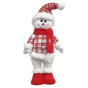 Jintai Factory Professional Custom Made 2024 Trend Product Different Size Christmas Plush Doll For Home Decoration