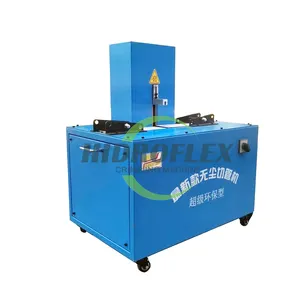 big power 2'' 4 wire hydraulic rubber hose industrial pipe cutting machine 6 wires stainless steel wire braided hose cutter