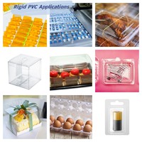 Vente en gros de grand fabricant de feuilles de pvc en plastique rigide transparent brillant personnalisé rouleaux de film transparent en vinyle pvc flexible