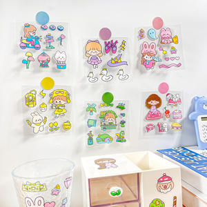 Pegatinas de dibujos animados para mascotas, 100 hojas, Kawaii, recortes decorativos, bricolaje - Product Image 4