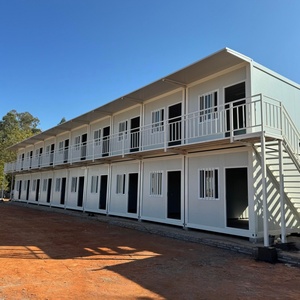 Edificio Prefabbricato <span class=keywords><strong>a</strong></span> 2 Piani <span class=keywords><strong>in</strong></span> Container, Struttura <span class=keywords><strong>in</strong></span> Acciaio, Casa Modulare Personalizzabile per Cantiere [Offerta Speciale] - Product Image 1