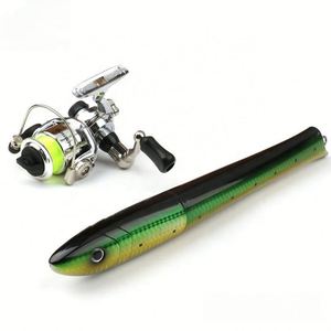 Hot Sale <strong>Fish</strong> <strong>Pen</strong> Glass Fiber Spinning Fishing <strong>Rod</strong> Fishing Pole with Fishing Reel Freshwater - Product Image 5