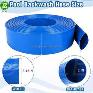 Haute qualité <span class=keywords><strong>pas</strong></span> <span class=keywords><strong>cher</strong></span> Fire Lay plat Double tuyau PVC doublure tuyaux d'incendie tuyau de buse d'incendie - Product Image 6